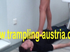 Princess Paris and Lady's feet video by Trampling Austria