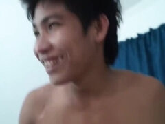Asian Boy Jesse Rivera Bouned and Tickled