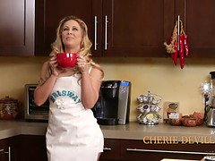 Cherie Deville and Alina West kitchen adventure