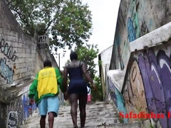 Bundão, Negroa, Boquete, Latina, Mãe gostosa, Ao ar livre cartaz de rua outdoor, Público