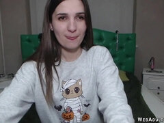 18 ans, Gode, Hd, Fait maison, Masturbation, Solo, Jouets, Webcam