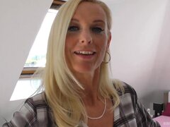 Big cock, Blonde, Blowjob, Celebrity, Closeup, Cumshot, German, Mom