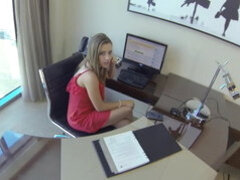 Amateur, Rubia, Linda, Dinero, Pov, Realidad, Secretaria, Adolescente