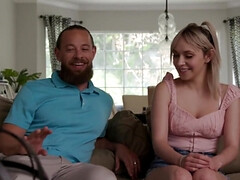 Ava Sinclaire is going to enjoy daddy's colossal boner