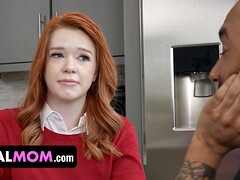 Curvy Ginger Slut Ariel Darling gets drilled by horny student with big natural tits and a huge ass
