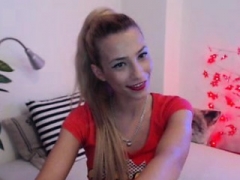 Amatéri, Blondína, Masturbácia, Nohavičky, Webkamera