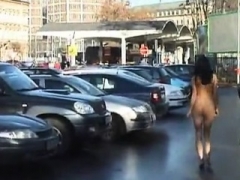 Nude in City