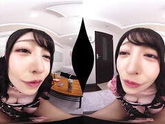 Nipponese gorgeous cutie VR porn