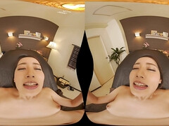 Cute asian vixen Vr porn