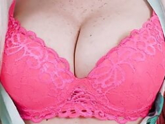 Platinum Blonde Doll In Hot Pink Underwear Banged Hard