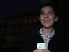 Leie, Blasen, Geld, Im freien, Pov, Öffentlich, Kurzes haar, Nass