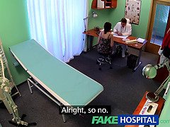 Ana Bell Evans gets naughty and fucks her fake doctor in a secret clinic