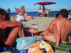 Playa, Culo grande, Compilación, Hd, Madres para coger, Desnudo, Nudista, Público