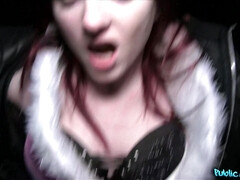 Blowjob, Czech, Doggystyle, Money, Outdoor, Pov, Reality, Redhead