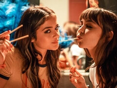 Cinematic lesbian experience with Riley Reid and Ryan Reid