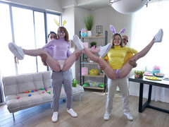 Easter swapping with Katie Kush and her stepdaddy