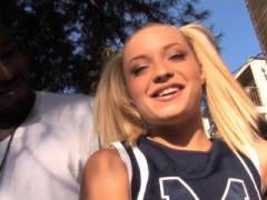 Little Teen Cheerleader Alyssa Branch Fucks BBC