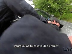 Blowjob, Brunette, European, Police, Reality, Rough, Son, Teen