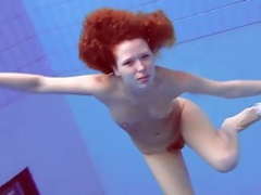 Matrosova hot ginger love hole in the pool