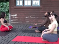 BBC Yoga Duo: Swapping Spouses & Big Cocks