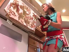 Kitchen fucking fucking for Nikki Sexx