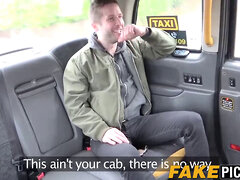 UK cabbie Carmel Anderson gets her moist tight coochie stretched