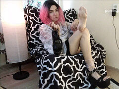 Pov foot worship, foot worship, nina yo feet