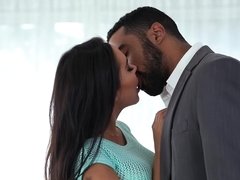 Culo grande, Polla, Sexo duro, Interracial