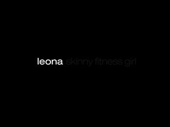 Skinny Fitness Girl Leona Solo Video