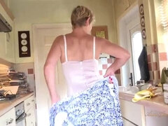 Aunt Judy's Housewife Molly Maracas: A 58-Year-Old MILF Gives You a Hand Job & Blowjob (POV)