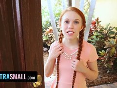 Creampie, Fetish, Pigtails, Pov, Redhead, Rough, Screaming, Tits