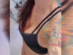 Gym, Masturbation, Mom, Muscle