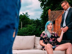 Misha Mayfair debuts in Private with DP in the garden