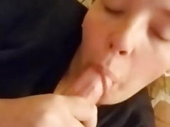 Jess Jean Buchanan slurping phallus